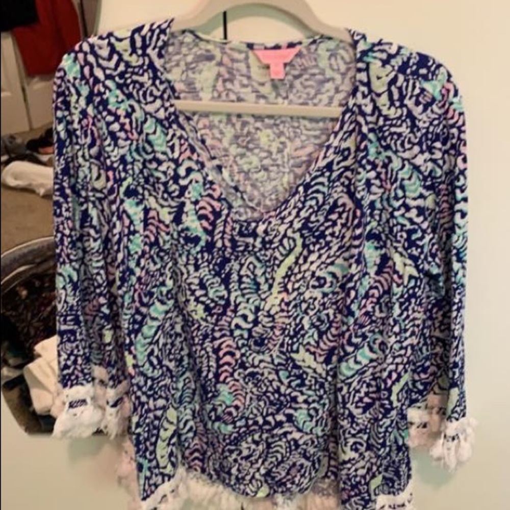 Lilly Pulitzer Gigi Tank and Kimono Set